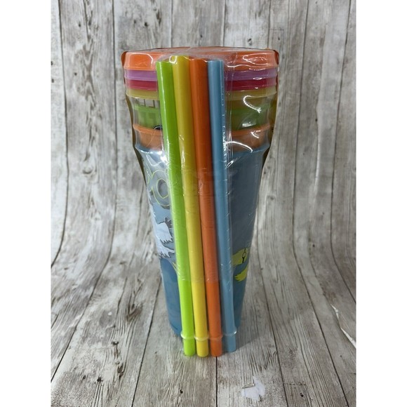 NEW Zak Glow In The Dark Halloween Minion Set Of 4 Tumblers Despicable Me - Picture 5 of 7